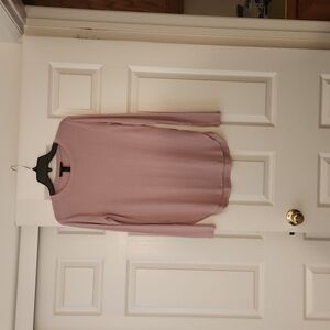 Forever 21 Pink Long Sleeve Light Weight Sweater Size S